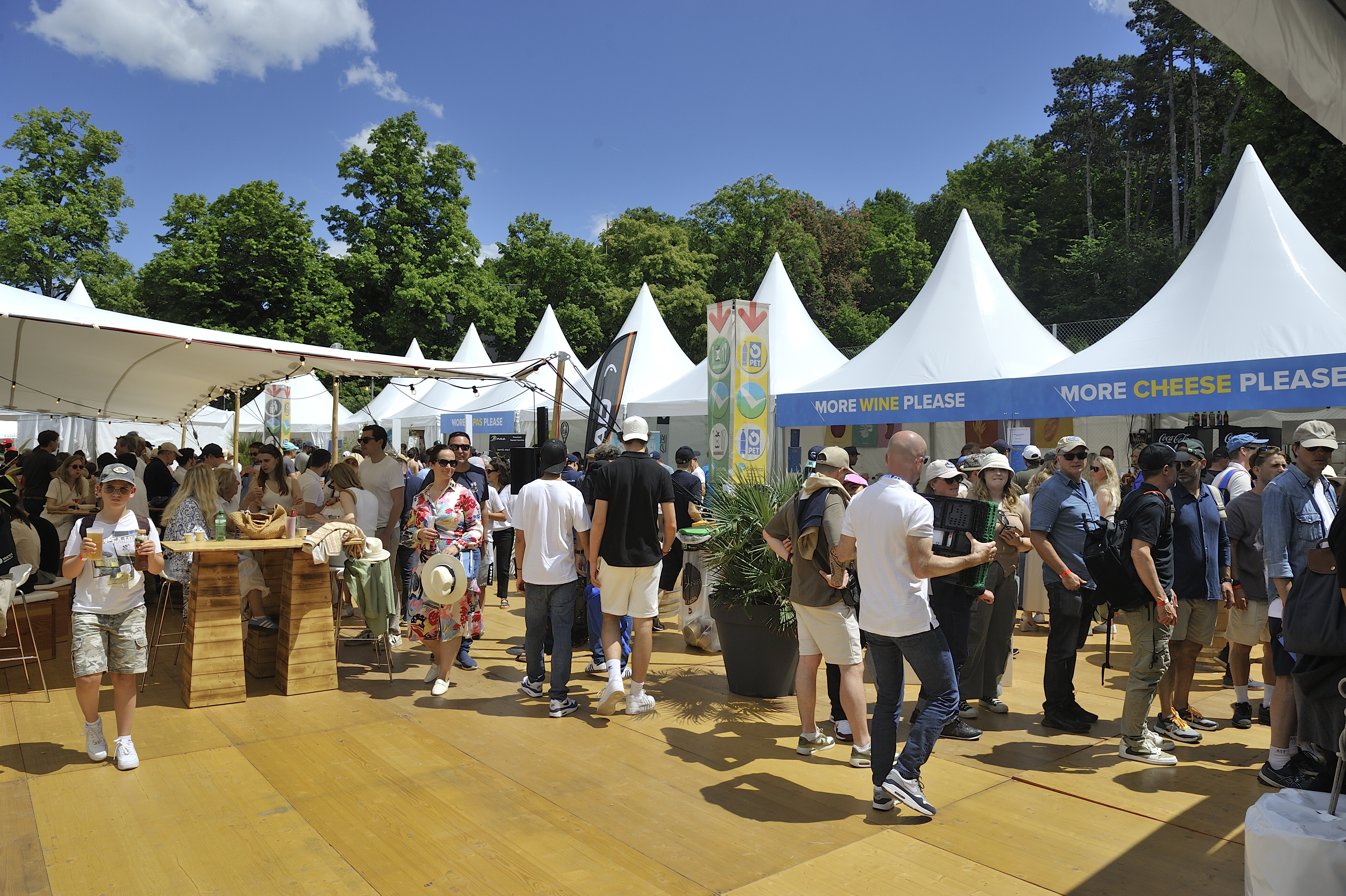 Village des exposants Gonet Geneva Open